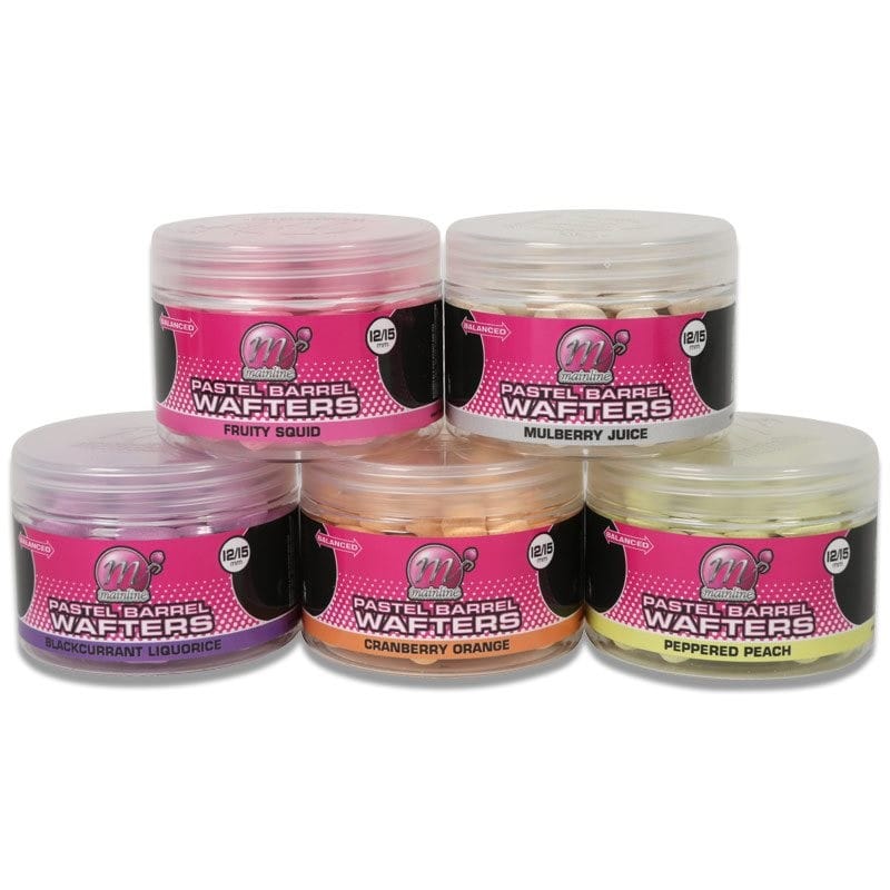 Mainline Baits Pastel Barrel Wafters 12mm x 15mm