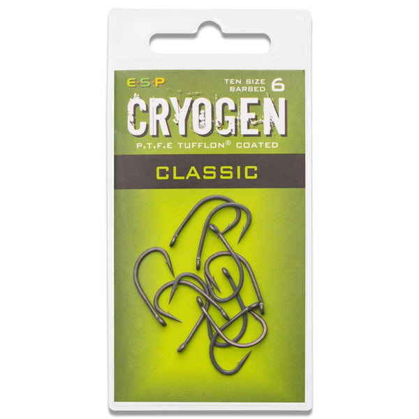 ESP Cryogen Classic Hooks Barbed Pack of 10