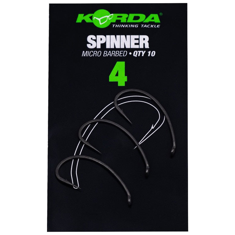 Korda Spinner Carp Hooks Pack of 10