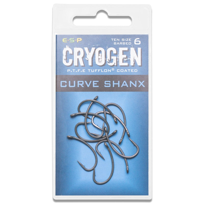 ESP Cryogen Curve Shanx Hooks Barbed Pack of 10