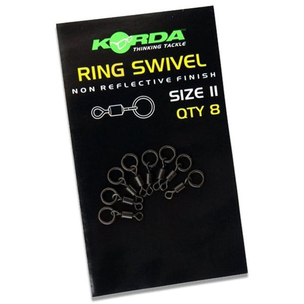 Korda Flexi Ring Swivel Size 11 Pack of 8