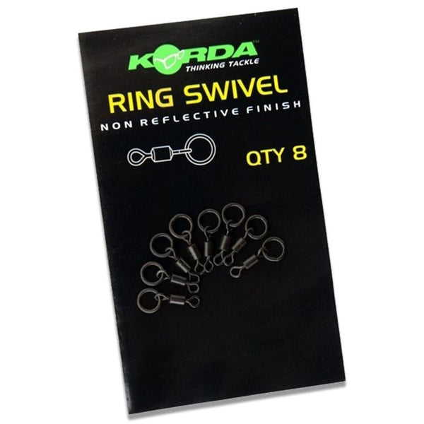 Korda Flexi Ring Swivel Size 8 Pack of 8