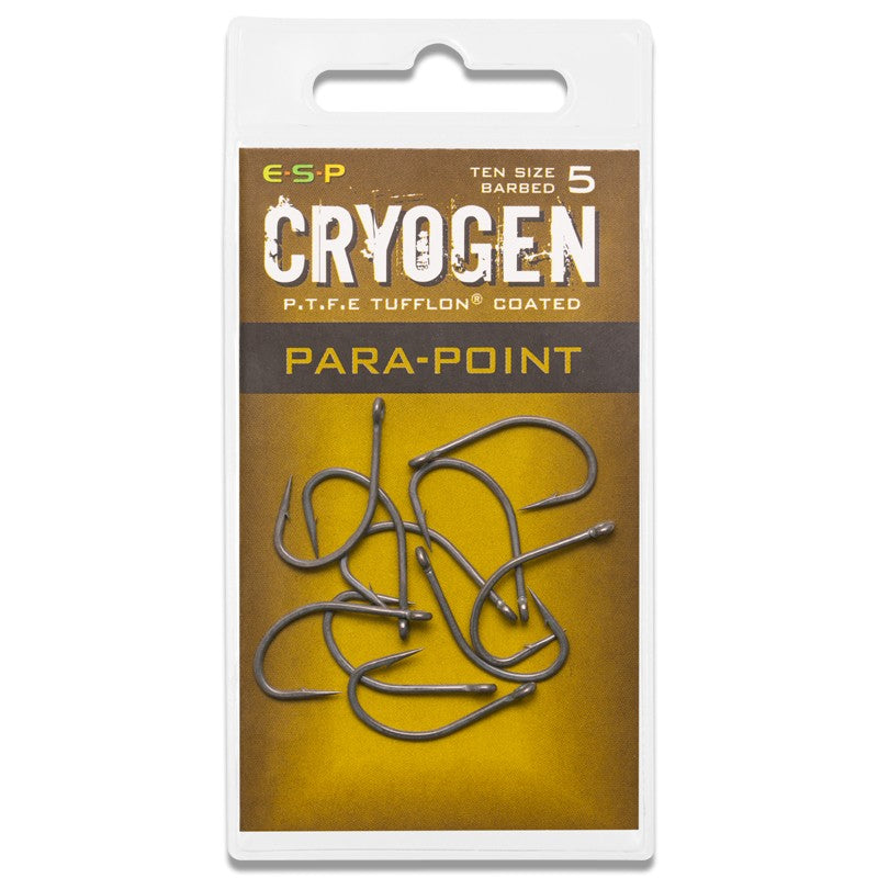 ESP Cryogen Para-Point Hooks Barbed Pack of 10