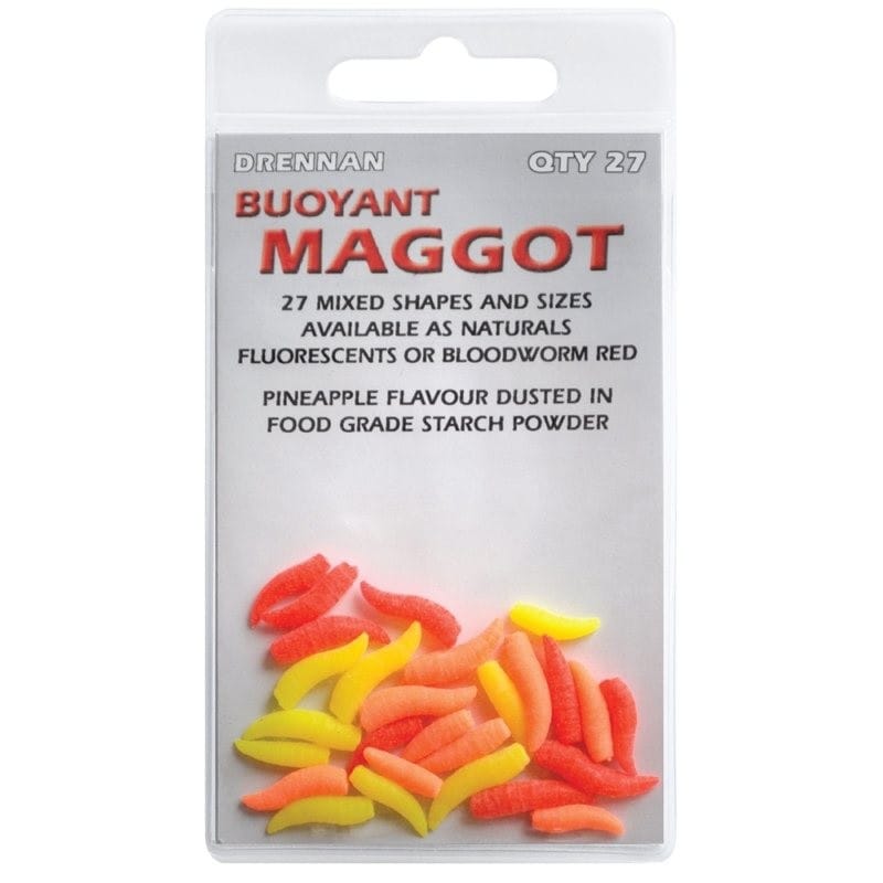 Drennan Buoyant Maggots Pack of 27
