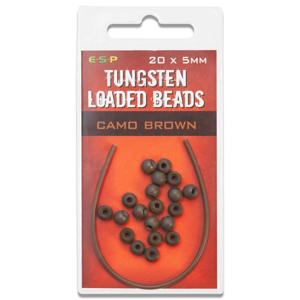 ESP Tungsten Loaded Beads 5mm Pack of 20