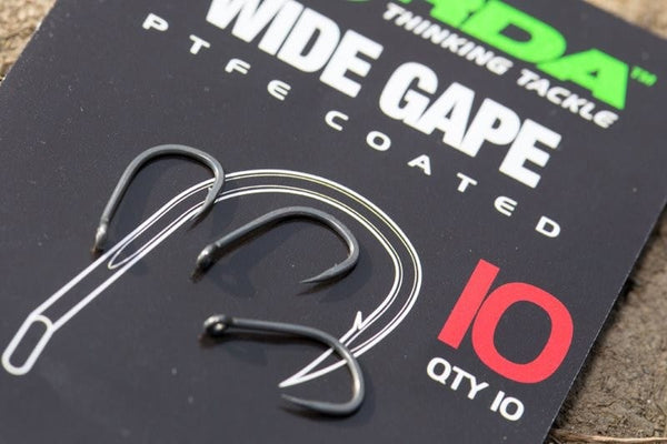Korda Wide Gape Micro Barbed Carp Hooks Pack of 10