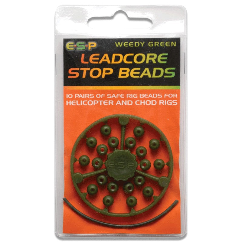ESP Leadcore Stop Beads Pack of 10